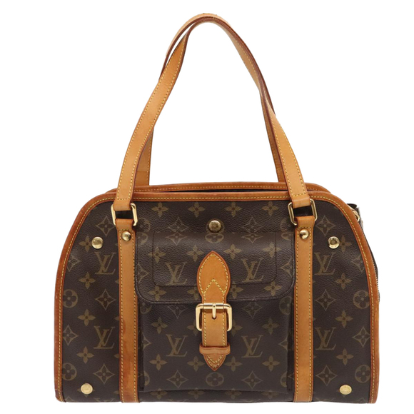 LOUIS VUITTON Monogram Sack Baxter PM Pet Carry M42027 LV Auth 92002 - Picture 13 of 16